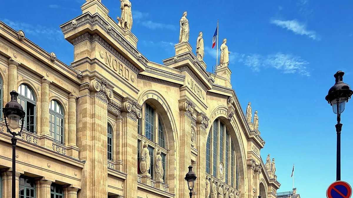 Paris Gare du Nord in France