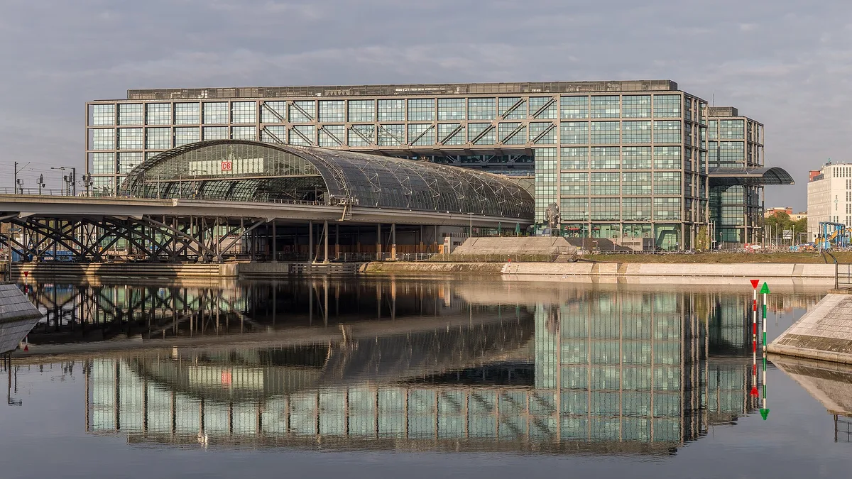 Berlin Hauptbahnhof in Germany