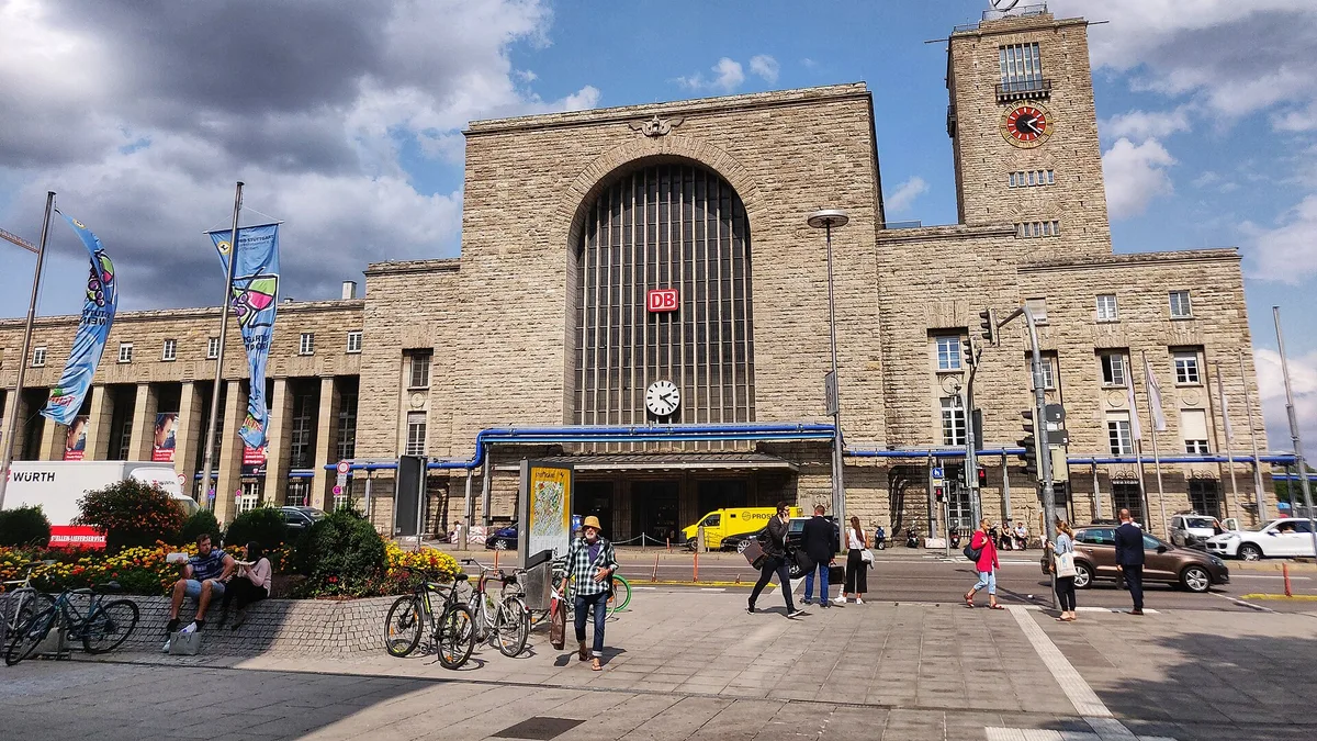 Stuttgart Hauptbahnhof in Germany