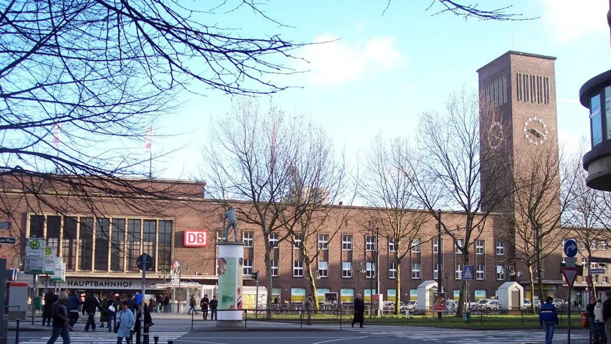 Düsseldorf Hauptbahnhof in Germany