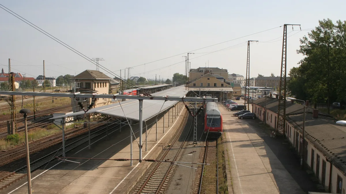 Riesa Station in Germany