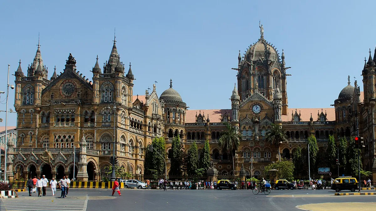 Chhatrapati Shivaji Maharaj Terminus in India