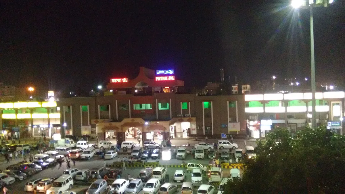 Patna Junction Railway Station in India