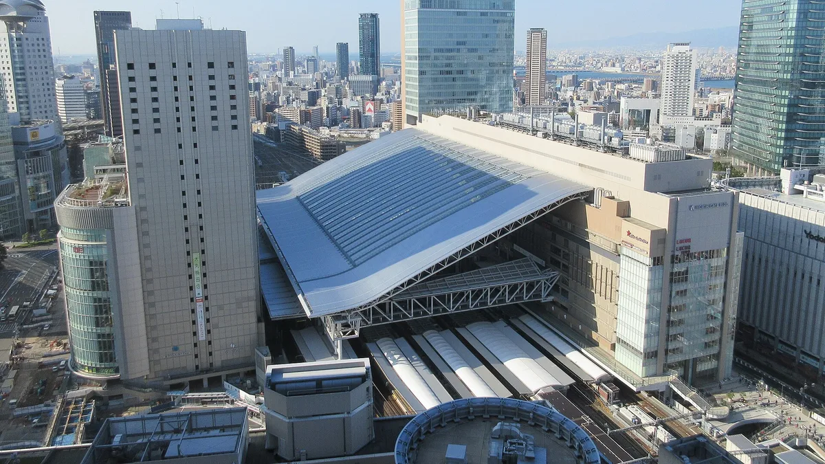 Osaka Station in Japan