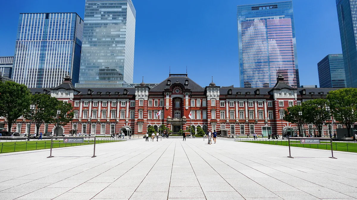 Tokyo Station in Japan