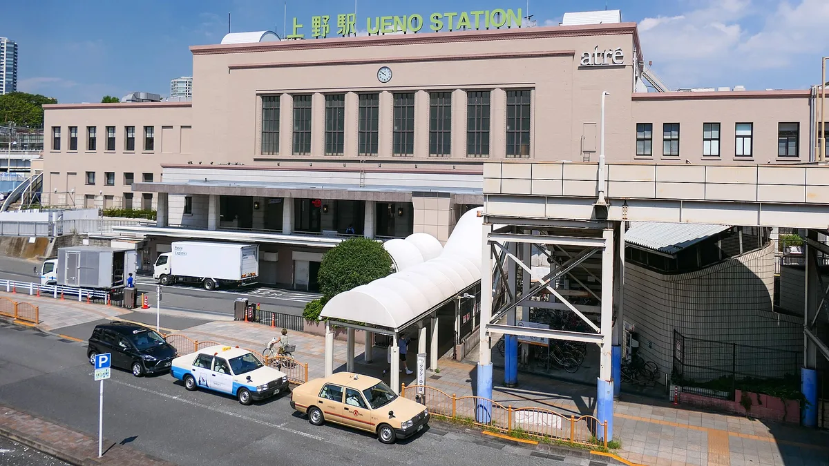 Ueno Station in Japan