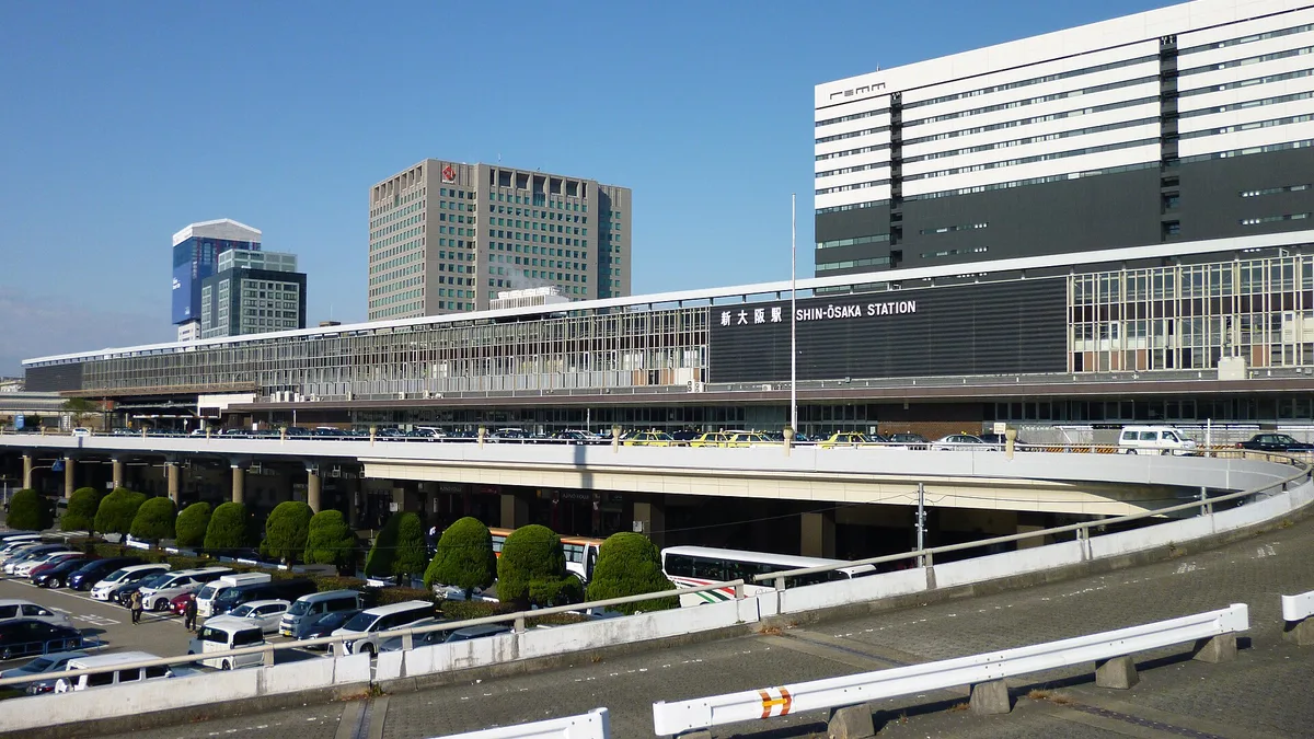 Shin-Osaka Station in Japan