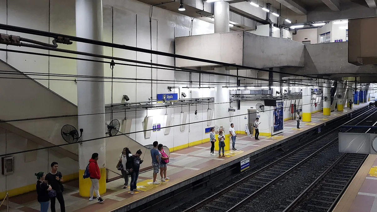 Ayala Station in Philippines
