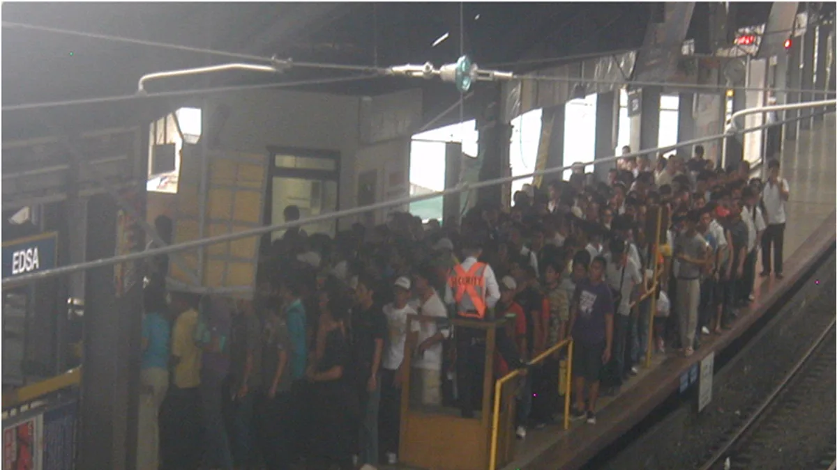 EDSA Station in Philippines
