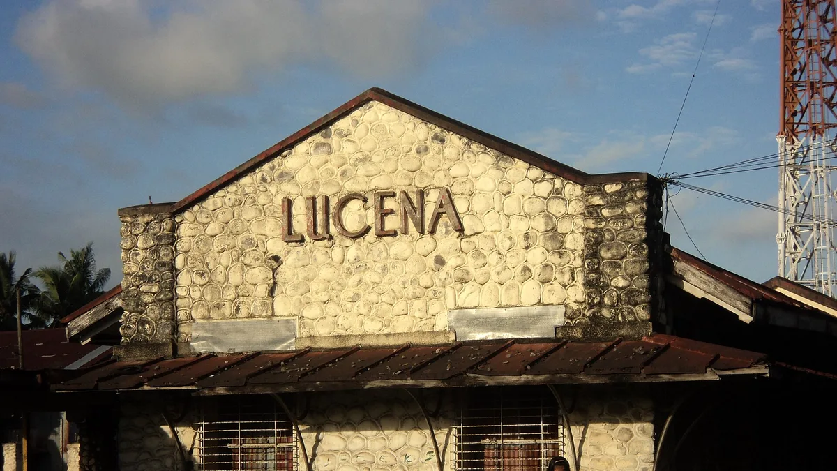 Lucena Station in Philippines