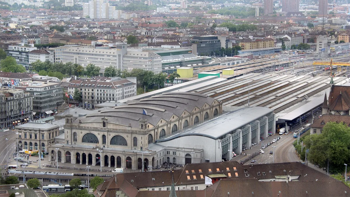 Zürich Hauptbahnhof in Switzerland