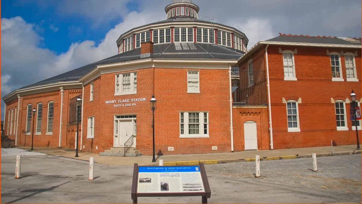 Mount Clare Station in United States