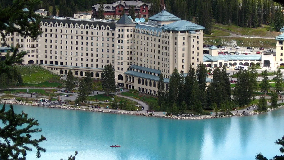 Fairmont Chateau Lake Louise in Canada