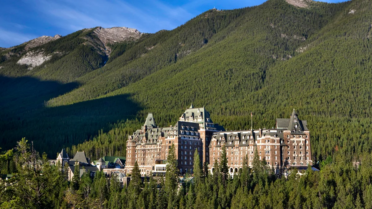 Fairmont Banff Springs in Canada