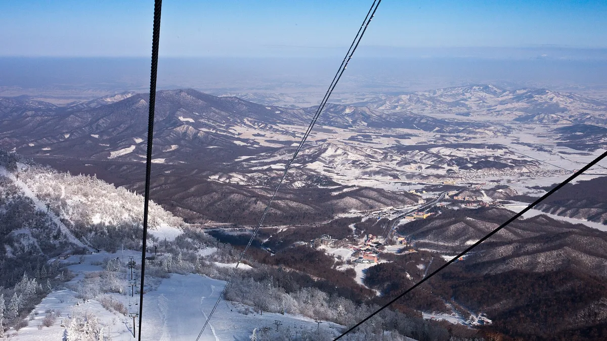 Yabuli Ski Resort in China