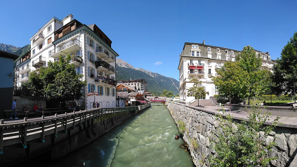 Chamonix-Mont-Blanc in France