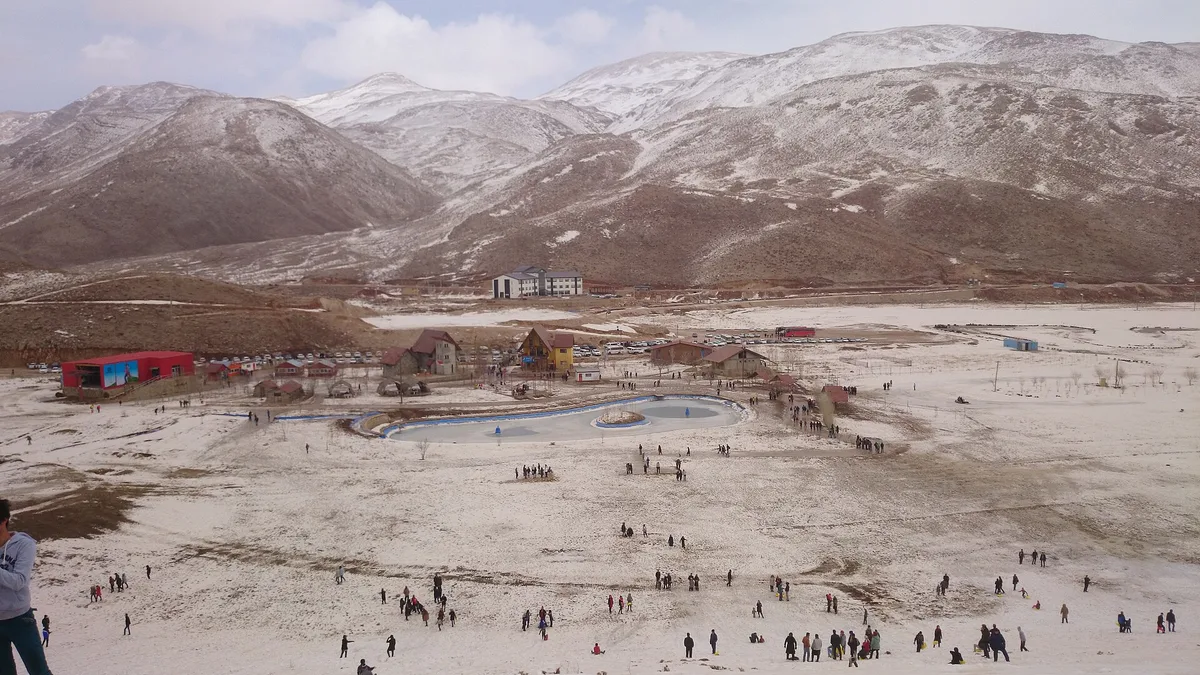 Pooladkaf Ski Resort in Iran