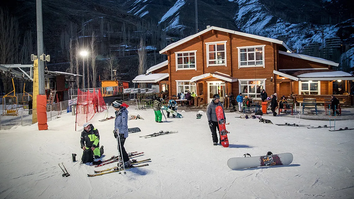 Darbandsar Ski Resort in Iran