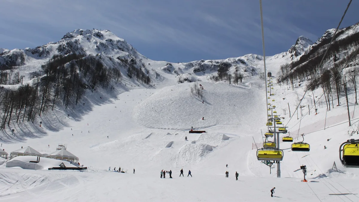 Rosa Khutor in Russia