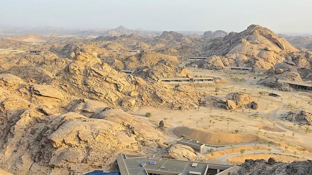 Desert Rock Resort in Saudi Arabia
