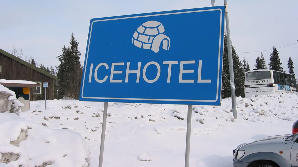 Icehotel in Sweden