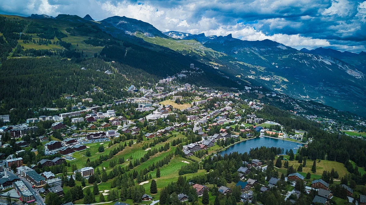 Crans-Montana in Switzerland