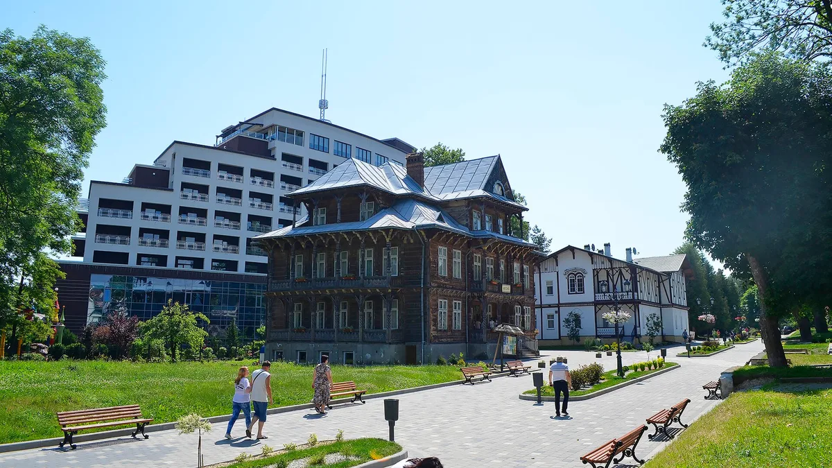Truskavets Resort in Ukraine