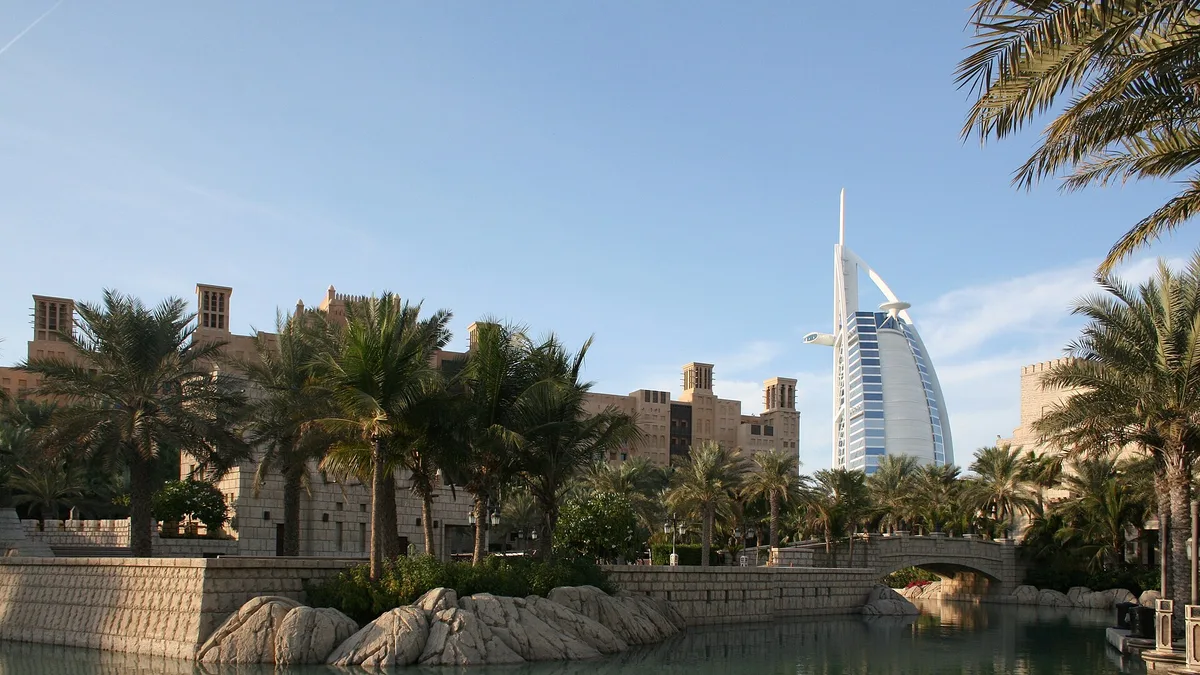 Madinat Jumeirah in United Arab Emirates