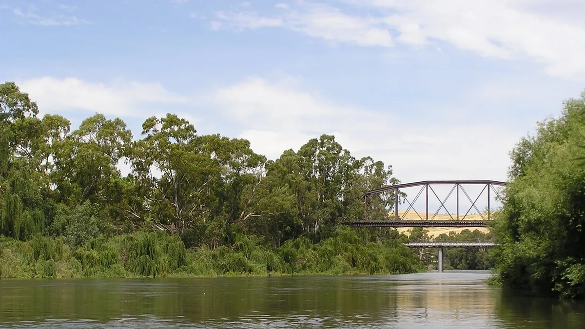 Murrumbidgee River in Australia