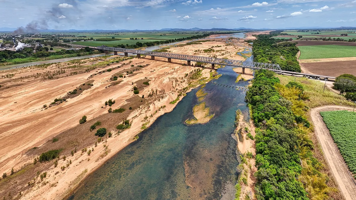 Burdekin River in Australia