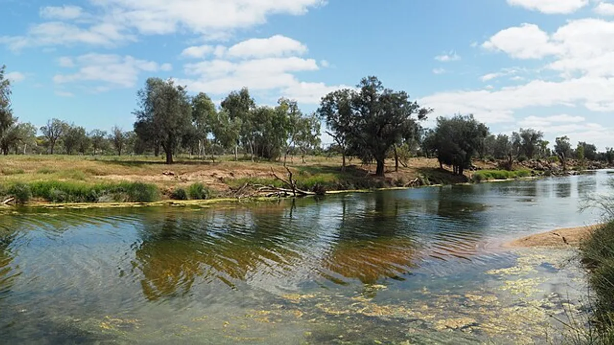 Murchison River in Australia