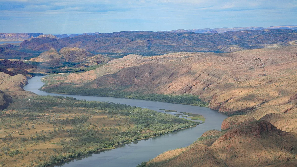 Ord River in Australia