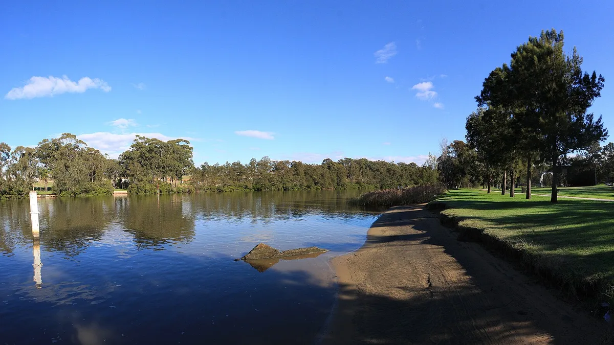 Georges River in Australia