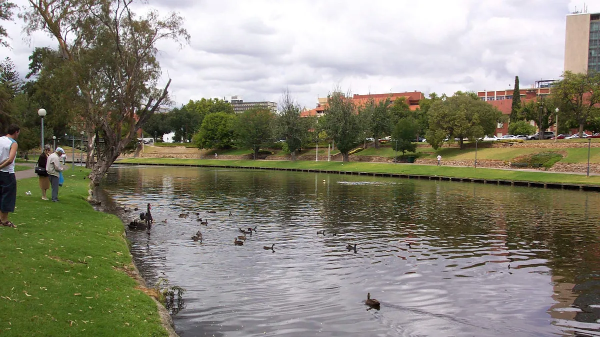River Torrens in Australia