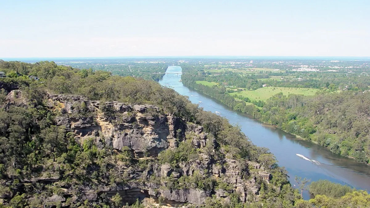 Nepean River in Australia