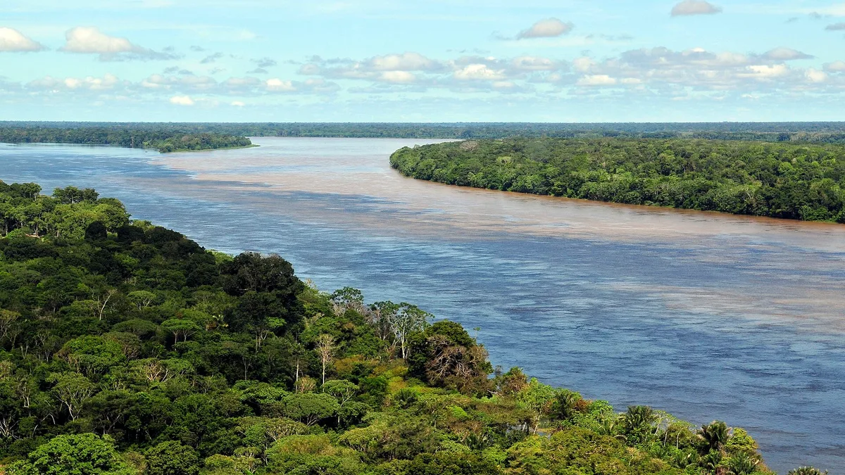 Amazon River in Brazil