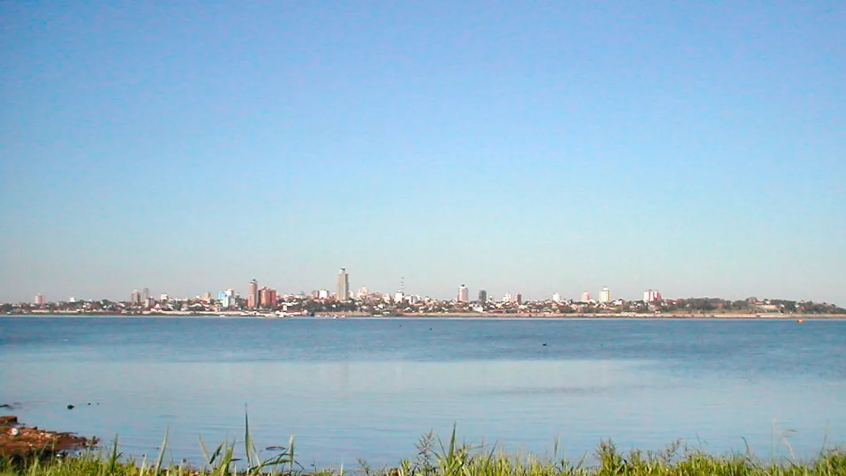 Paraná River in Brazil