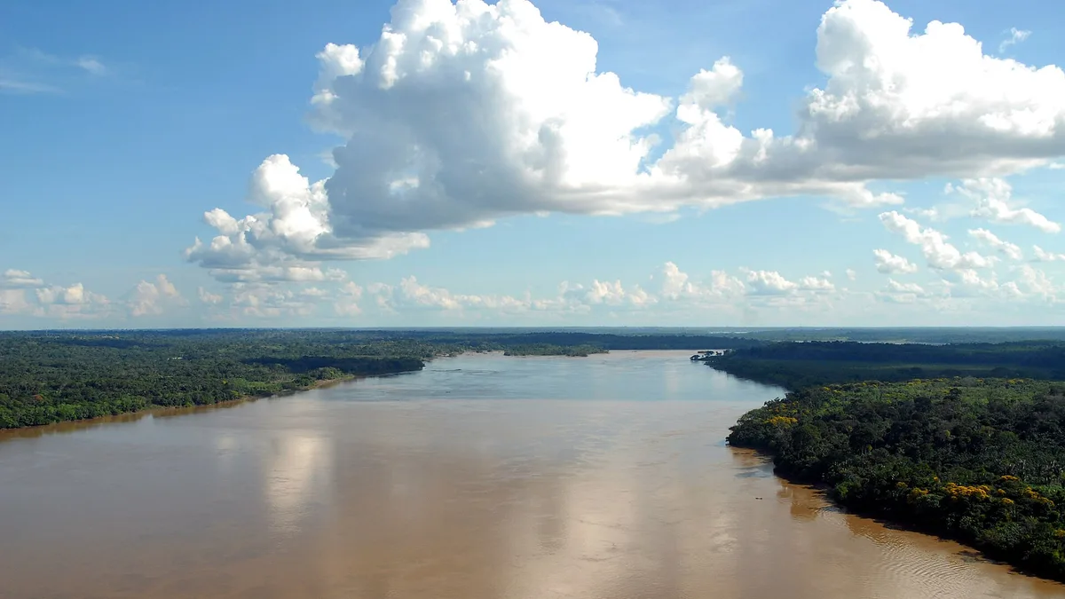 Madeira River in Brazil