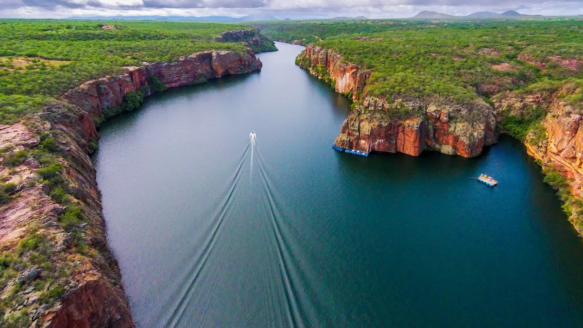 São Francisco River in Brazil