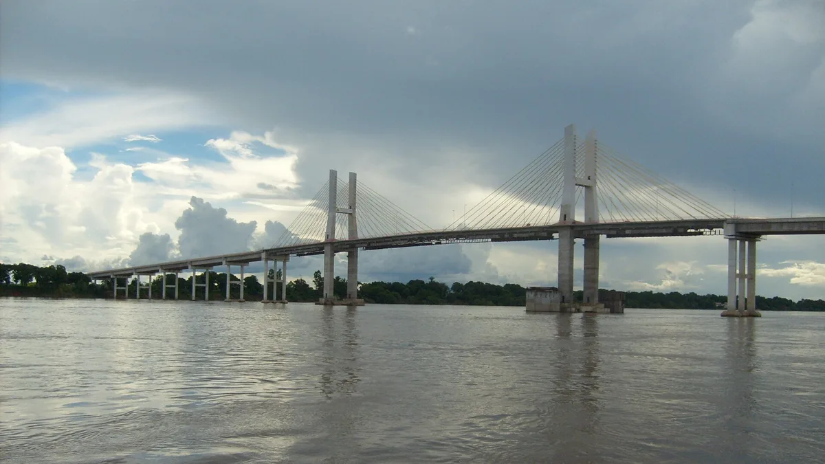 Tocantins River in Brazil