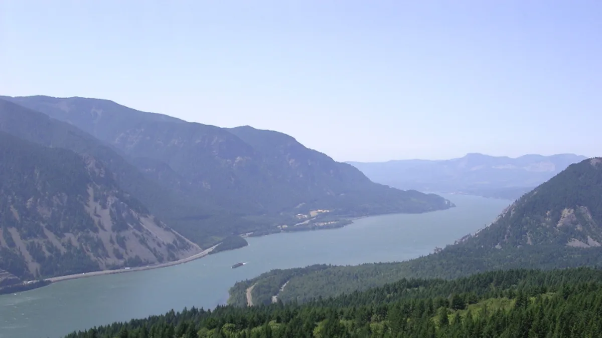 Columbia River in Canada