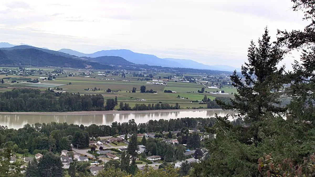 Fraser River in Canada