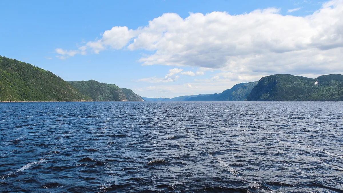 Saguenay River in Canada