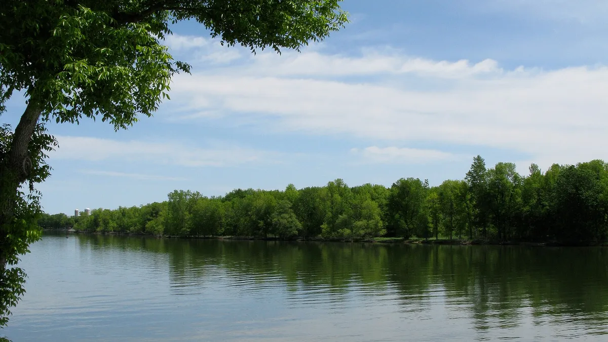 Richelieu River in Canada