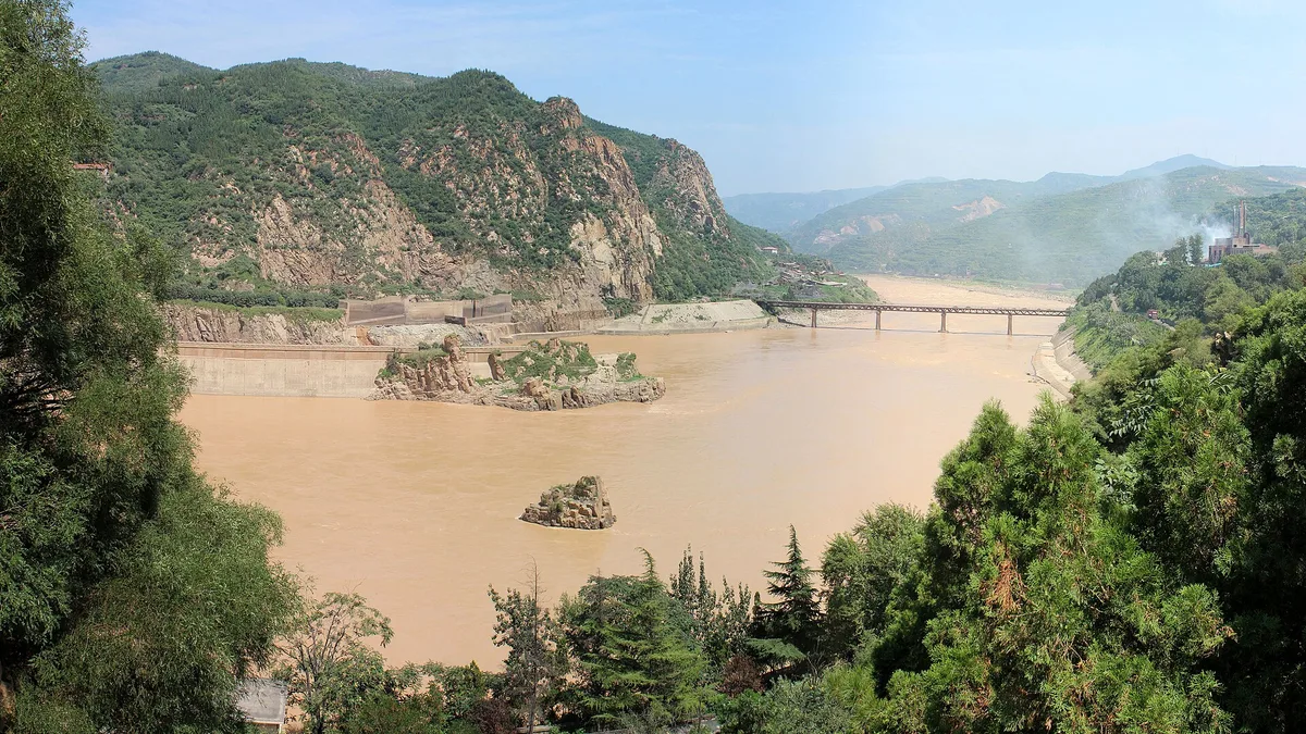 Yellow River in China