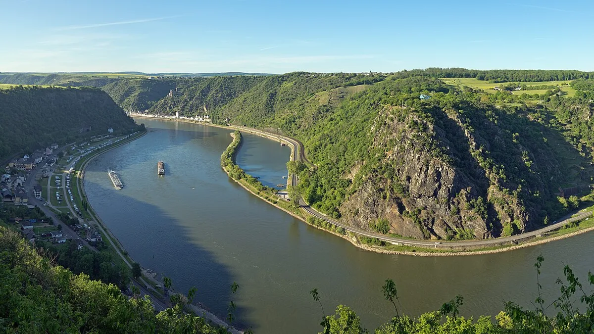 Rhine River in Germany