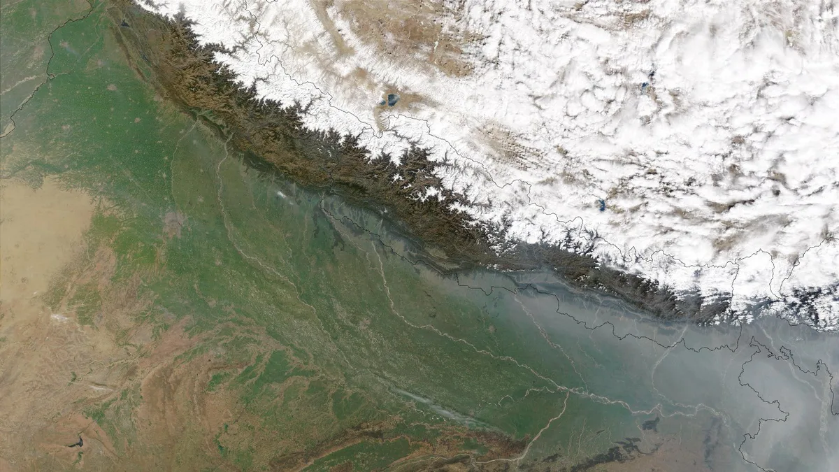 Yamuna River in India