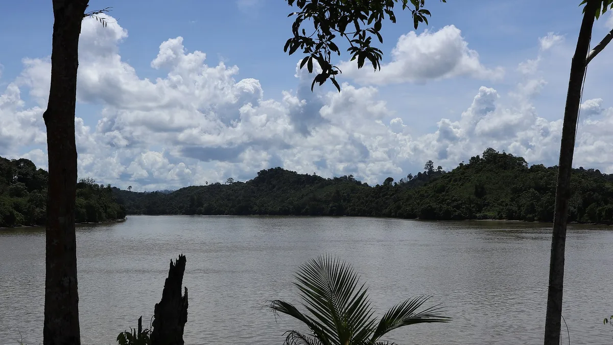 Kayan River in Indonesia