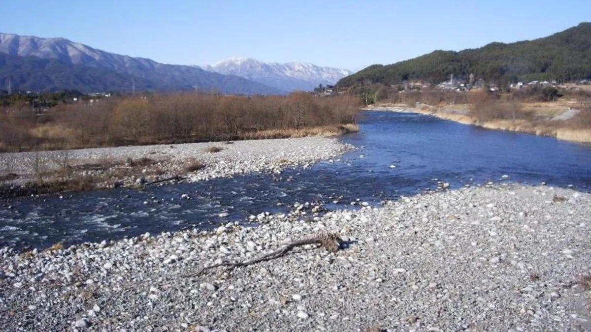 Tenryu River in Japan