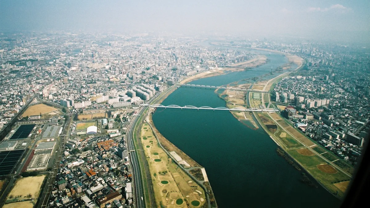 Yodo River in Japan